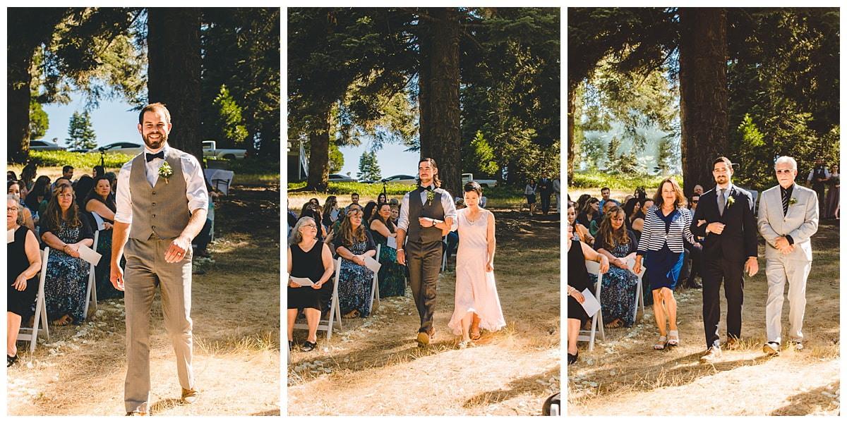 Palomar Mountain Wedding Ceremony